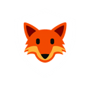 QuarantineFox logo - fox face inside a shield